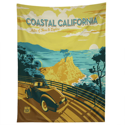 Anderson Design Group Coastal California Tapestry