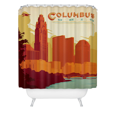 Anderson Design Group Columbus Ohio Shower Curtain