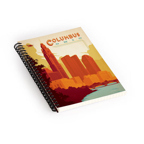 Anderson Design Group Columbus Ohio Spiral Notebook