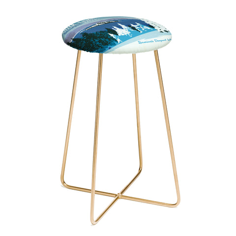 Anderson Design Group Crater Lake National Park Counter Stool