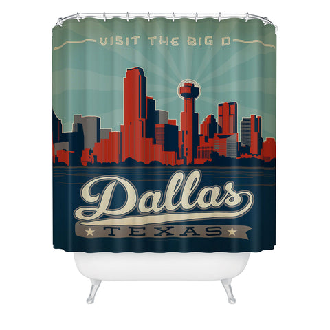 Anderson Design Group Dallas Shower Curtain