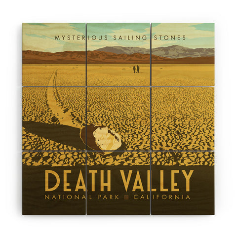 Anderson Design Group Death Valley National Park Wood Wall Mural