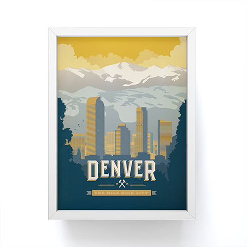 Anderson Design Group Denver 1 Framed Mini Art Print