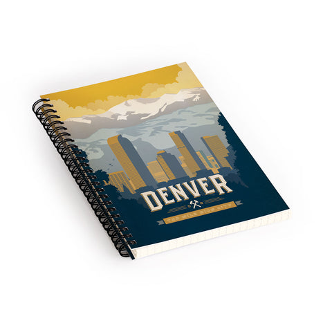 Anderson Design Group Denver 1 Spiral Notebook