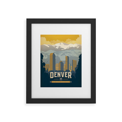 Anderson Design Group Denver 1 Framed Art Print