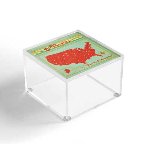 Anderson Design Group Explore America Acrylic Box