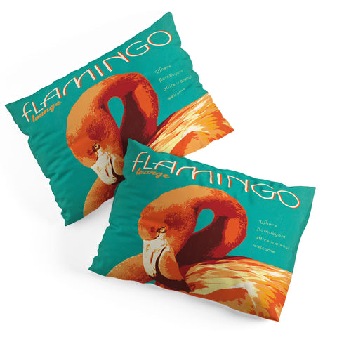 Anderson Design Group Flamingo Lounge Pillow Shams