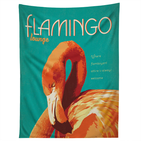 Anderson Design Group Flamingo Lounge Tapestry