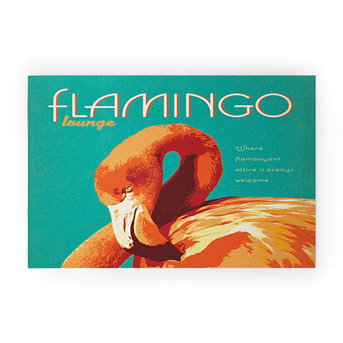 Anderson Design Group Flamingo Lounge Welcome Mat