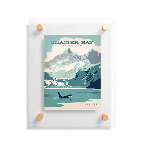 Anderson Design Group Glacier Bay Floating Acrylic Print