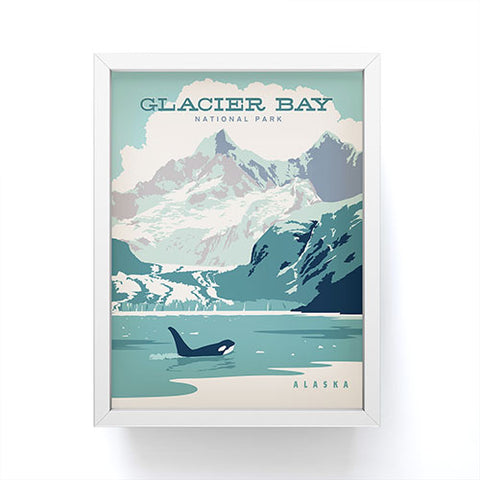 Anderson Design Group Glacier Bay Framed Mini Art Print