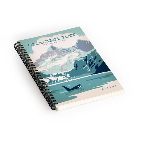 Anderson Design Group Glacier Bay Spiral Notebook