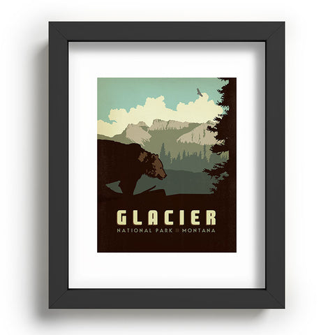 Anderson Design Group Glacier National Park Recessed Framing Rectangle