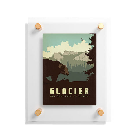 Anderson Design Group Glacier National Park Floating Acrylic Print