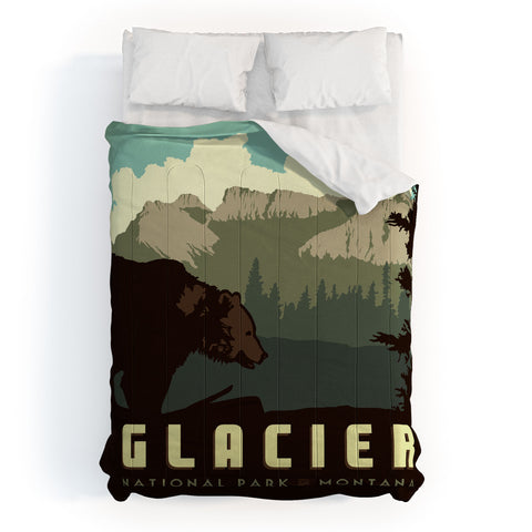 Anderson Design Group Glacier National Park Comforter