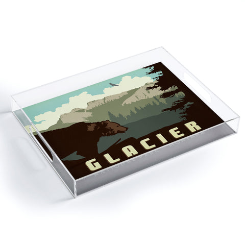 Anderson Design Group Glacier National Park Acrylic Tray