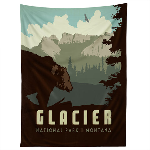 Anderson Design Group Glacier National Park Tapestry