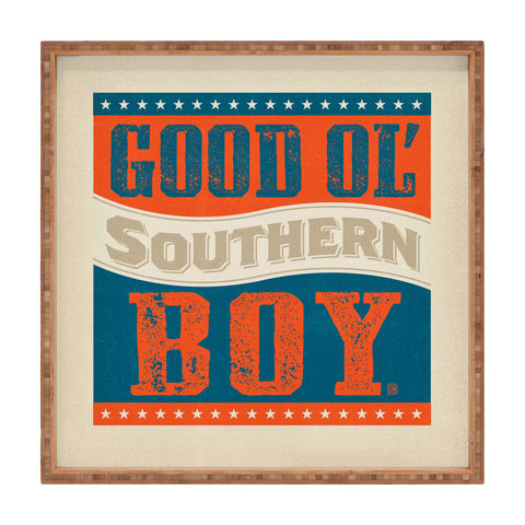 Anderson Design Group Good Ol Boy Square Tray