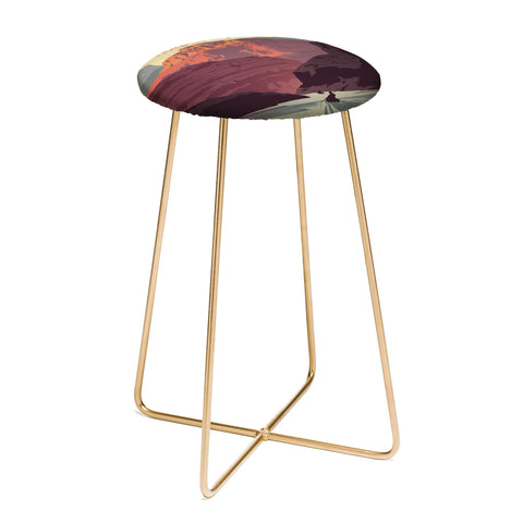 Anderson Design Group Grand Canyon National Park Counter Stool