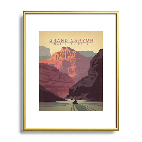Anderson Design Group Grand Canyon National Park Metal Framed Art Print