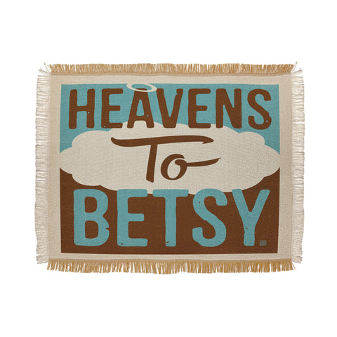 Anderson Design Group Heavens To Betsy Throw Blanket