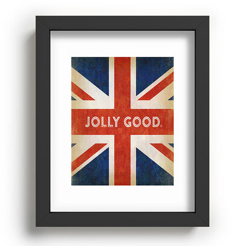 Anderson Design Group Jolly Good British Flag Recessed Framing Rectangle
