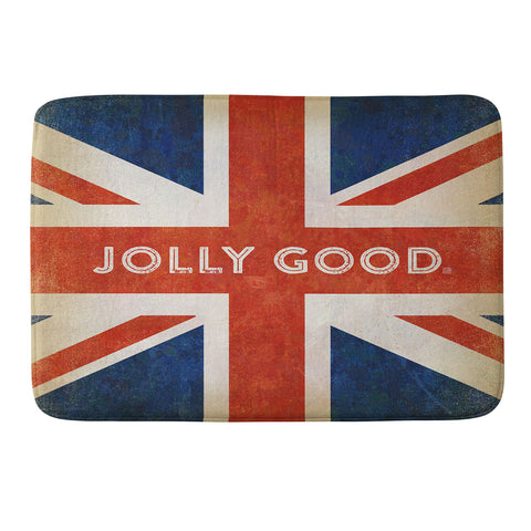 Anderson Design Group Jolly Good British Flag Memory Foam Bath Mat