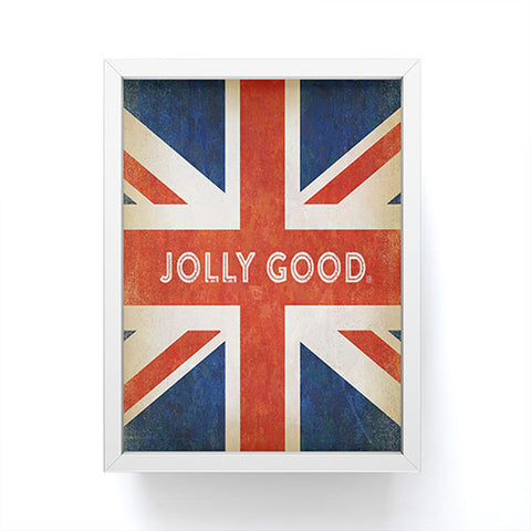 Anderson Design Group Jolly Good British Flag Framed Mini Art Print