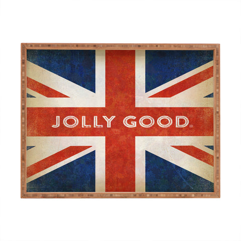 Anderson Design Group Jolly Good British Flag Rectangular Tray