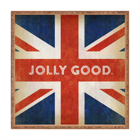 Anderson Design Group Jolly Good British Flag Square Tray