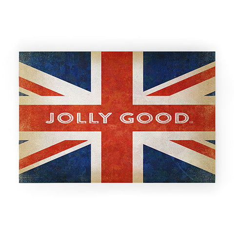 Anderson Design Group Jolly Good British Flag Welcome Mat