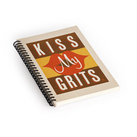 Anderson Design Group Kiss My Grits Spiral Notebook