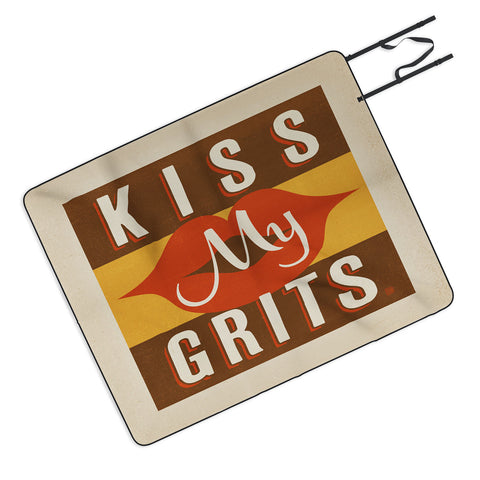 Anderson Design Group Kiss My Grits Picnic Blanket