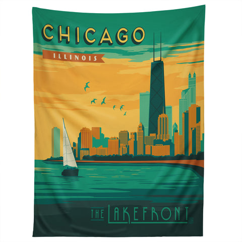 Anderson Design Group Lakefront Chicago Tapestry
