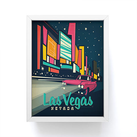 Anderson Design Group Las Vegas Framed Mini Art Print