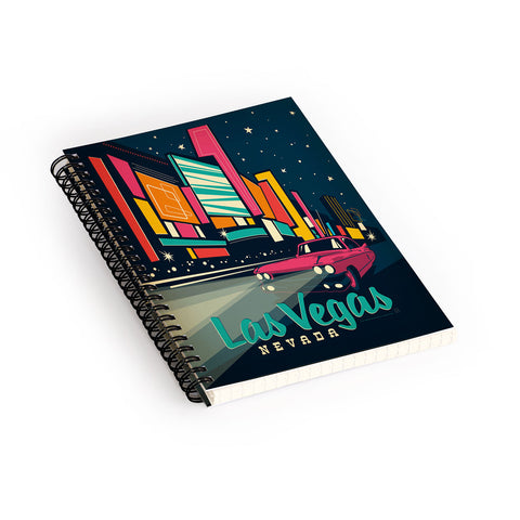 Anderson Design Group Las Vegas Spiral Notebook