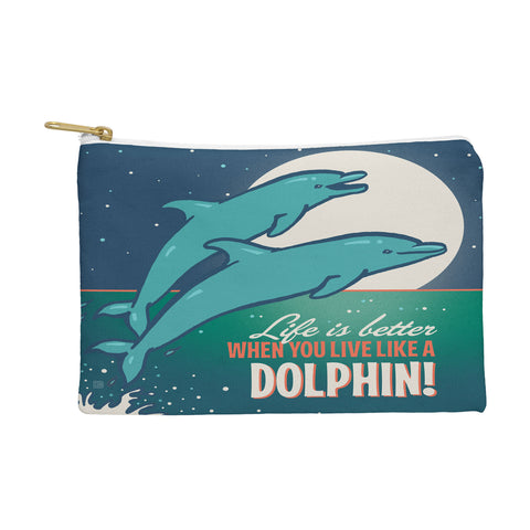 Anderson Design Group Live Like A Dolphin Pouch