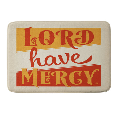 Anderson Design Group Lord Have Mercy Memory Foam Bath Mat