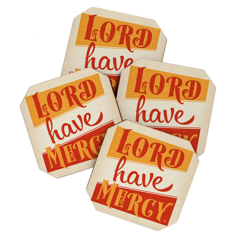 Anderson Design Group Lord Have Mercy Coaster Set