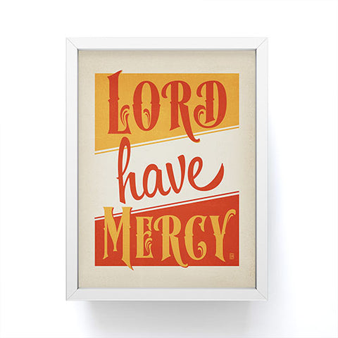 Anderson Design Group Lord Have Mercy Framed Mini Art Print