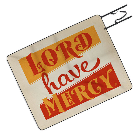 Anderson Design Group Lord Have Mercy Picnic Blanket
