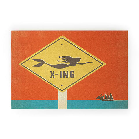 Anderson Design Group Mermaid X Ing Welcome Mat