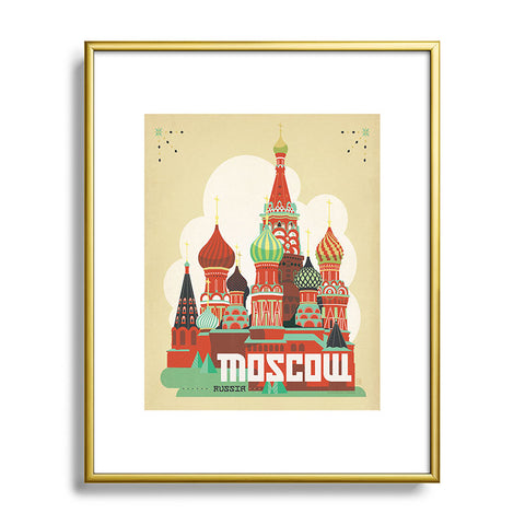 Anderson Design Group Moscow Metal Framed Art Print