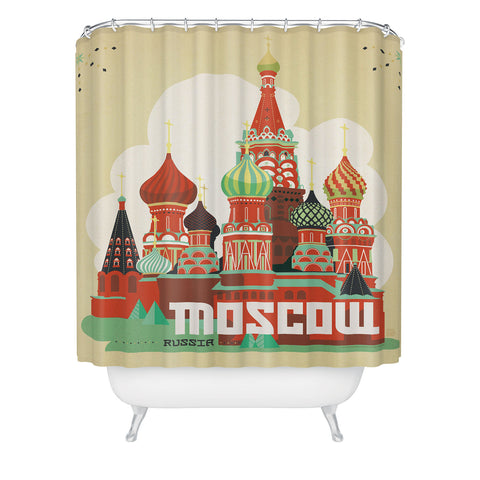 Anderson Design Group Moscow Shower Curtain