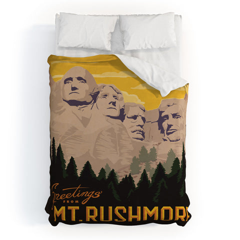 Anderson Design Group Mt Rushmore Duvet Cover