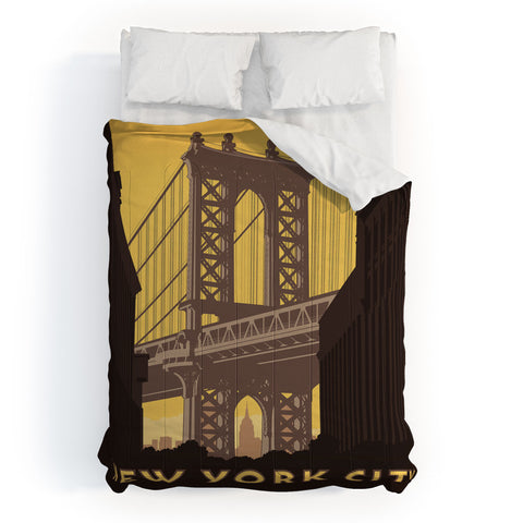 Anderson Design Group NYC Manhattan Bridge Comforter