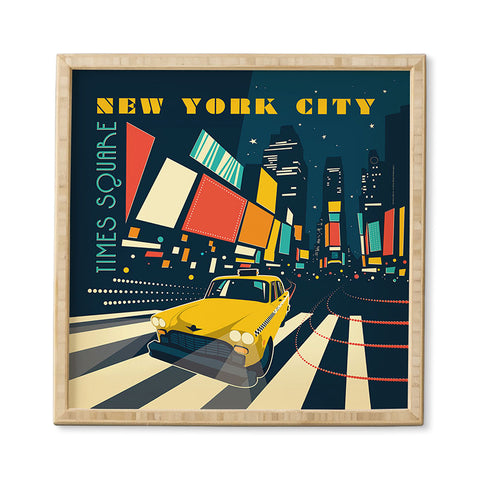 Anderson Design Group NYC Times Square Framed Wall Art