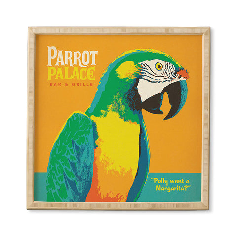 Anderson Design Group Parrot Palace Framed Wall Art