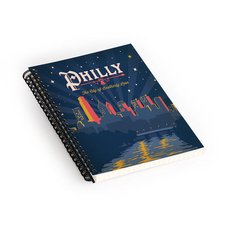 Anderson Design Group Philly Spiral Notebook