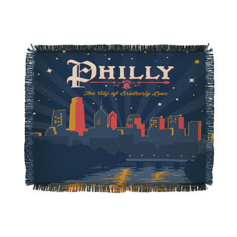 Anderson Design Group Philly Throw Blanket